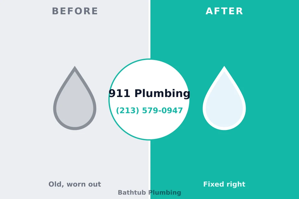 Before and after: plumbing company St. Louis, MI